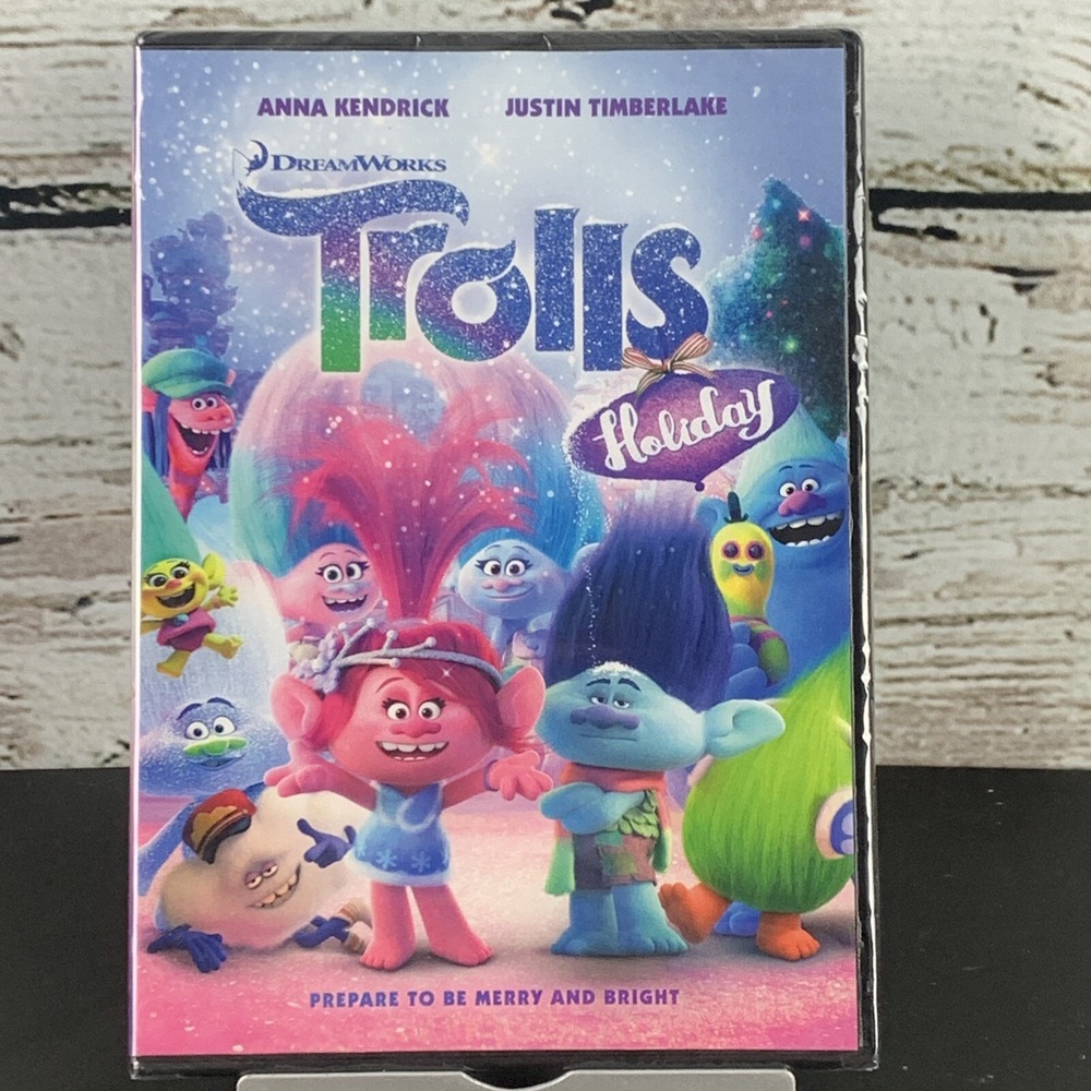 Dreamworks Trolls Holiday DVD Anna Kendrick Justin Timberlake Bonus Episodes